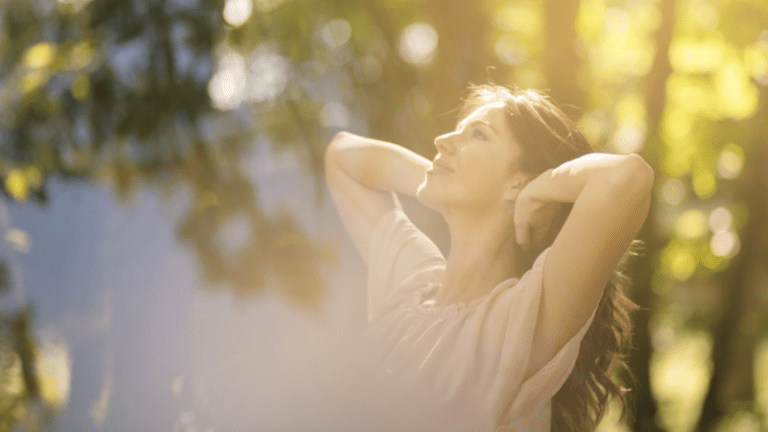 Sunshine a source of Vitamin D